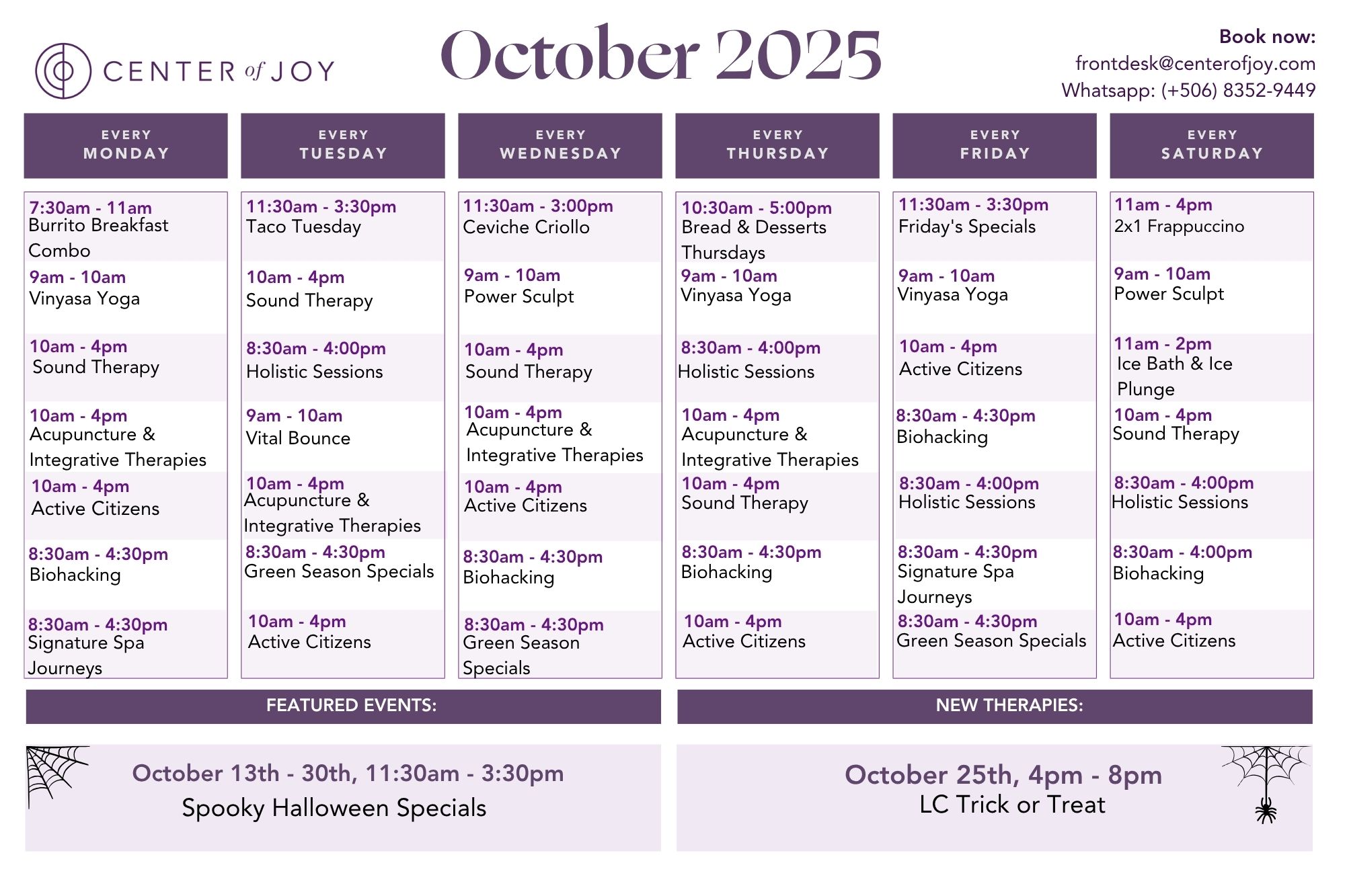 2025 MONTH - Tabletop Calendar (Print)