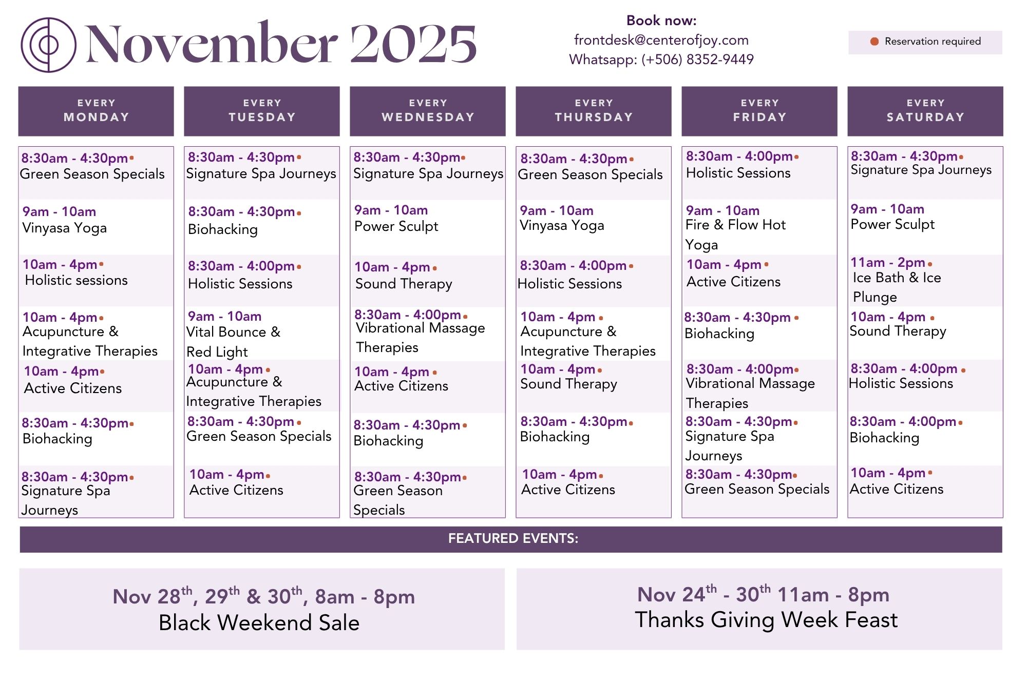 2025 MONTH - Tabletop Calendar (Print)
